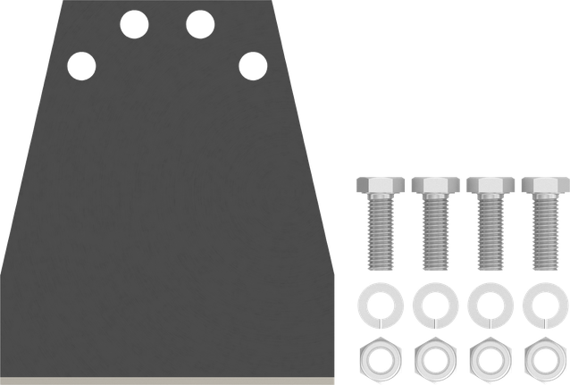 Juego de repuesto para rascador de suelo Bosch PRO SDS max de 152 mm.